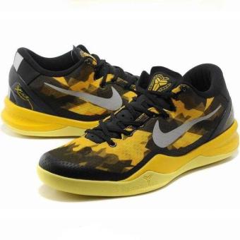 Summer Sports Kobe VIII 8th Basketball Shoes Men (Yellow/Black) - intl