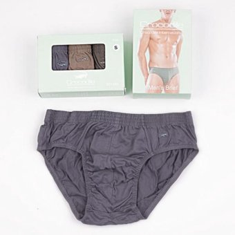 Crocodile Underwear/Celana Dalam Pria 521-242 Brief - 3 pieces -Size L