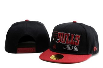 Women's Snapback NBA Fashion Hats Sports Caps Men's Basketball Chicago Bulls Embroidery Unisex Cool Adjustable Sports Newest Black - intl
