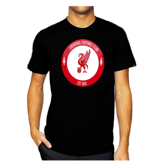 11gfn T-Shirt Liverpool Logo 2 - Hitam