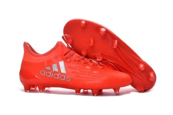 X16+ Purechaos FG AG 2016 Football Shoes Lace-up Men's Soccer Shoes Game Unique Synthetic Quick Trending Style Non-slip Orange - intl
