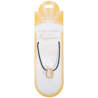 SF1 Honey Jade Necklace Aksesoris Kalung Batu - Kuning