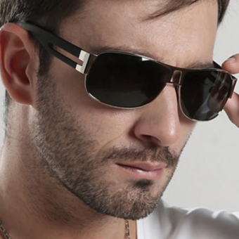 Cocotina Polarized Stylish Men Sunglasses Outdoor Sports Pilot Eyewear Driving Glasses - intl
