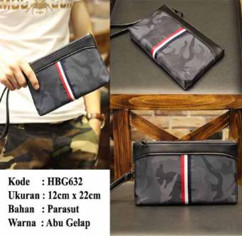 Import Collection Clutch / pouch Pria Army Premium Import HBG 632