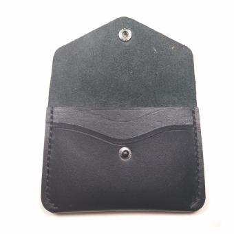 StarStore Dompet Kartu Model Amplop Warna Hitam Wallet Card Holder Black Colour