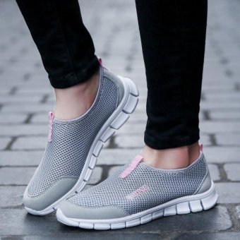 Hanwei Mesh shoes spring and summer couple mesh sports shoes - intl