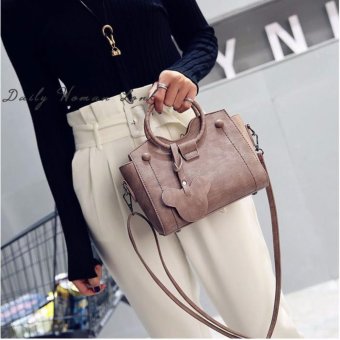 Tas Fashion Import - Hand Bag - High Quality - PU Leather - 1822 - Pink