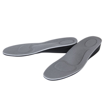 Pair of Women 3.5CM Height Increase Insole Taller Pad - EU Size 34-40 (Grey) - intl