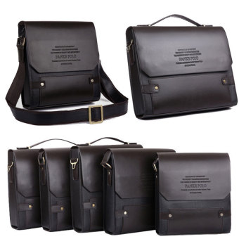 New 2016 Hot Sale Fashion Men Business Bags Men Genuine Leather Messenger Bag High Quality Man Brand Waterproof Shoulder Bag - intl