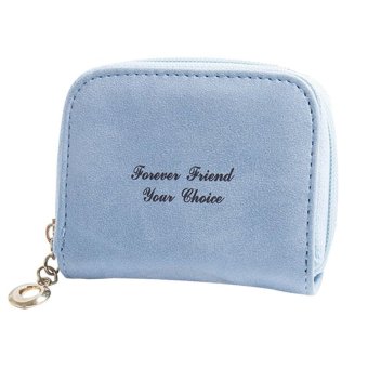 Scrub lucu tas Mini tas dompet kecil Pouch tas koin pemegang kartu pos coklat