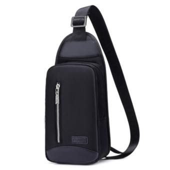 Men 's Corset Casual Men' s Canvas Backpack Messenger Bag Sports Shoulder Bag - intl