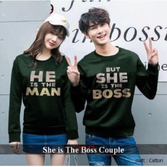 Supplier Couple Online - Baju Online Murah - Baju Couple She is The Boss