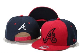 Fashion Men's Baseball Sports Hats Atlanta Braves MLB Women's Snapback Caps Beat-Boy Outdoor Bone Summer Ladies Hat Red - intl