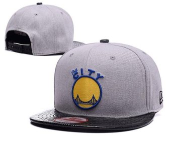 Golden State Warriors Women's Snapback Caps Fashion NBA Men's Basketball Sports Hats Ladies Boys Fashionable Girls Unisex Bboy Grey - intl