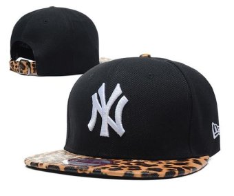 Hats Women's New York Yankees Fashion Sports Caps MLB Snapback Baseball Men's All Code Bboy Girls Unisex Summer Casual Black - intl