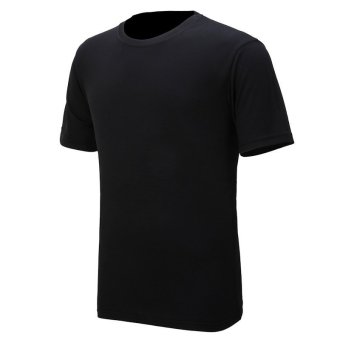 Nicture Outdoor Sports T-shirt Men's Slim Wicking Mesh T-shirt(Black) (Intl)