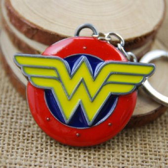 1pcs Movie Key Chain Wonder Woman Keychain Men Gift Key Chain Key Holder - intl