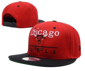 Women's Snapback Caps Men's Basketball Sports Hats Chicago Bulls NBA Fashion Bone Sports Bboy Adjustable Summer Outdoor Red - intl