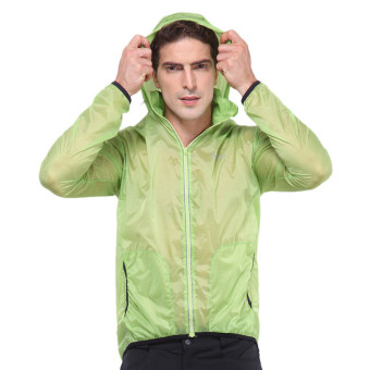 'Winliner Men''''s Uv Protection Skin Waterproof Multipurpose Jacket Hi-Viz Yellow'' - intl'