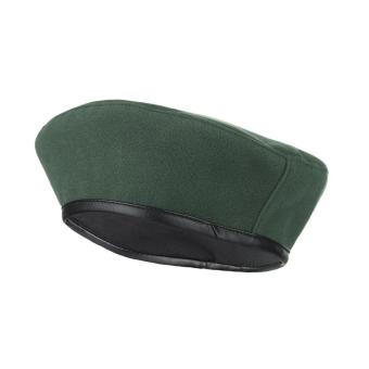 GEMVIE Fashion Women's Flat-top Caps Korean Style Female Casual Solid Soft Comfortable Autumn Winter Warm Berets Hats (Army Green) - intl