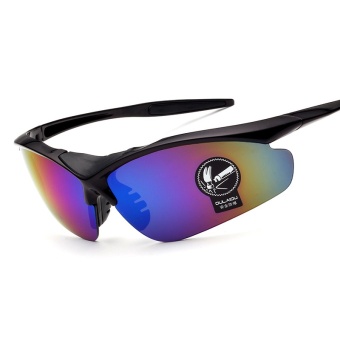 Kacamata Olahraga Running Sepeda Outdoor Sport Mercury Sunglasses for Man and Woman - Hitam