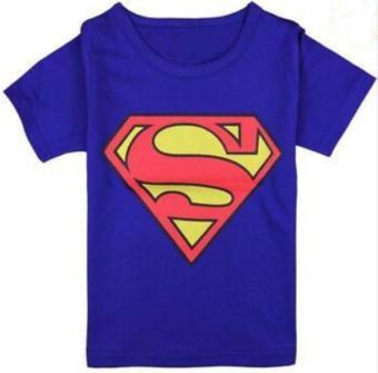 'Kisnow 1-10 Years Old Boys'' 85-135cm Body Height Cotton T-shirts(Color:as Main Pic) - intl'