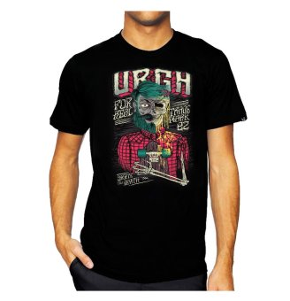 11gfn T-Shirt 3D URGH - Hitam