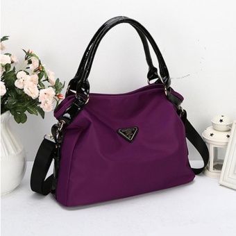 Lan-store Premium Quality Female Tote Bag Series--2017 High Quality Ladies Bags Handbags Women Famous Brands Shoulder Bags Casual Travel Bag (Purple) - intl