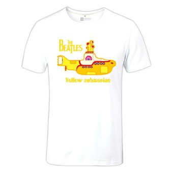 Cosplay Men's The Beatles Yellow Submarine T-Shirt (White)
