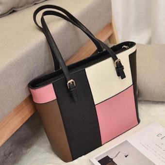 Mellius Premium Tas Fashion Korea Hand Bag Best Quality Leather Warna Pink