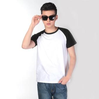 Baju Olahraga Mesh Pria O Neck Size L - 85302 / T-Shirt - Black