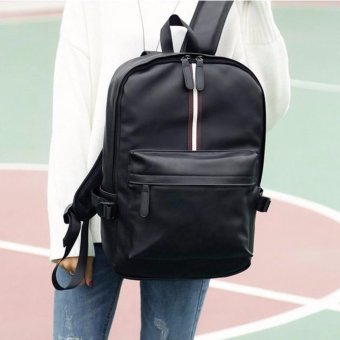 Tas Fashion Import - Backpack - High Quality - PU Leather - 1820 - Black