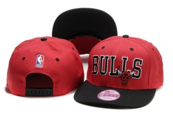 NBA Basketball Men's Fashion Caps Hats Women's Sports Snapback Chicago Bulls Beat-Boy Cap 2017 Newest Beat-Boy Cotton Red - intl