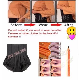 JBS Slim Pant Celana Korset - Munafie Celana Pelangsing Tubuh (All Size ) - Hitam - Pensil Alis - Eyebrow Pensil - Coklat