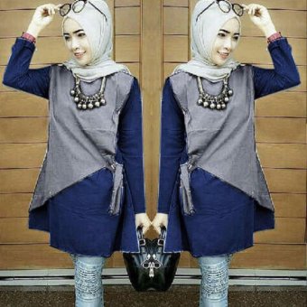 DoubleC Fashion Tunik Sierra--(grey)