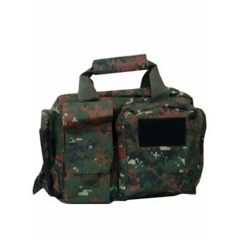 Gear Army Base Elite Military Thigh Bag Tool Pouch TBTP02 - Tas Selempang Model USA Military [Green Solid Army Digital]