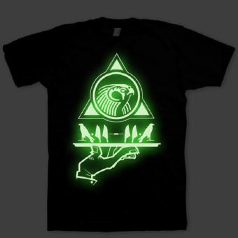 Playclotink T-shirt Master Eagle Glow In The Dark Black
