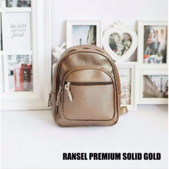 Bag Girl - Ransel Wanita - Ransel Premium -Solid Gold-