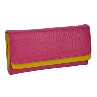 Long Lady Purse Womens Clutch Card Coin Holder Wallet 5 Colors(red) - Intl - intl