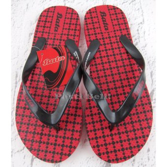 Bata Sandal Pria Keren Merah 872-5602