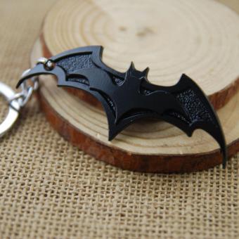 Batman Movie Keychain Super Hero Superhero Key Chain & Key Ring Holder Keyring Porte clef Gift Men Women Souvenirs - intl