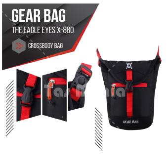 Gear Bag - The Eagle Eyes X-880 Crossbody - Black Red