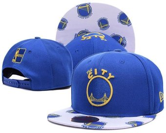 Men's Basketball Sports Hats NBA Golden State Warriors Women's Snapback Caps Fashion Bone Bboy Exquisite Unisex Fashionable Hat Blue - intl