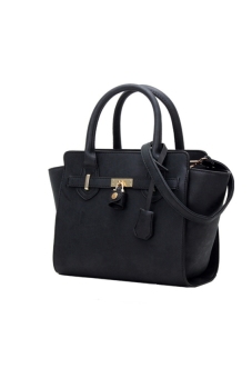 Korean New Fashion Trends Europe Luxury Top Ladies Bags FrostedShoulder Messenger Bags Belt Buckle Women Handbags - intl