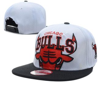 Men's Basketball Chicago Bulls Caps Hats Fashion Snapback Women's NBA Sports Adjustable Embroidery Unisex Bone Boys Cap White - intl