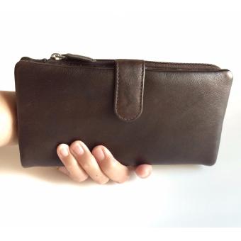 ILI Genuine Leather Smartphone Clutch Wallet