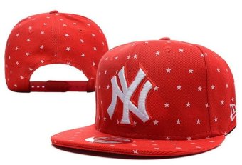 Baseball Sports MLB Snapback Hats Women's Caps New York Yankees Men's Fashion Cotton Casual Fashionable Adjustable Ladies Cool Red - intl