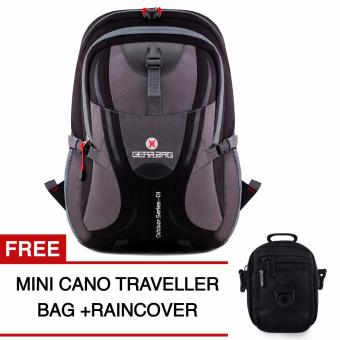 Gear Bag - Scorpion X87 Backpack - Black GREY + Raincover FREE Mini Cano Traveller