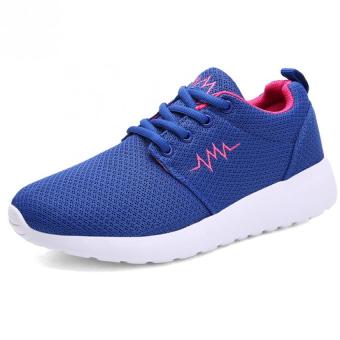 KAILIJIE Women's Sports Mesh Running Shoes (Blue)