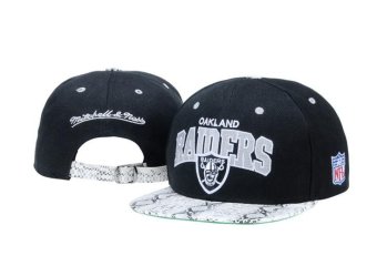 Snapback Caps Men's Hats Women's Sports Fashion Oakland Raiders NFL Football Sports All Code Hat Bone 2017 Summer Black - intl